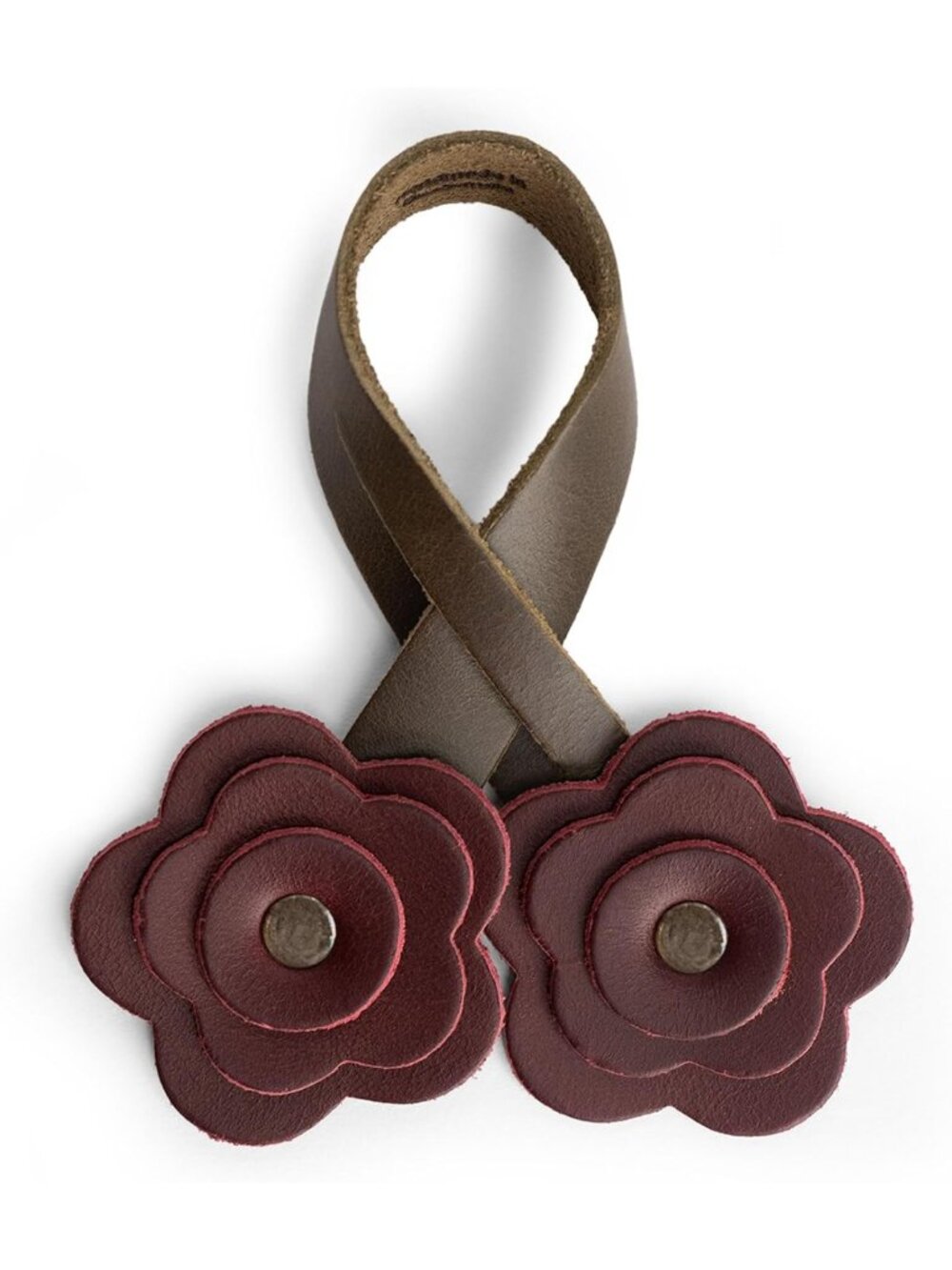 Stylish Leather Rose Bag Charms for Handbags, Tote & Backpack Accessories